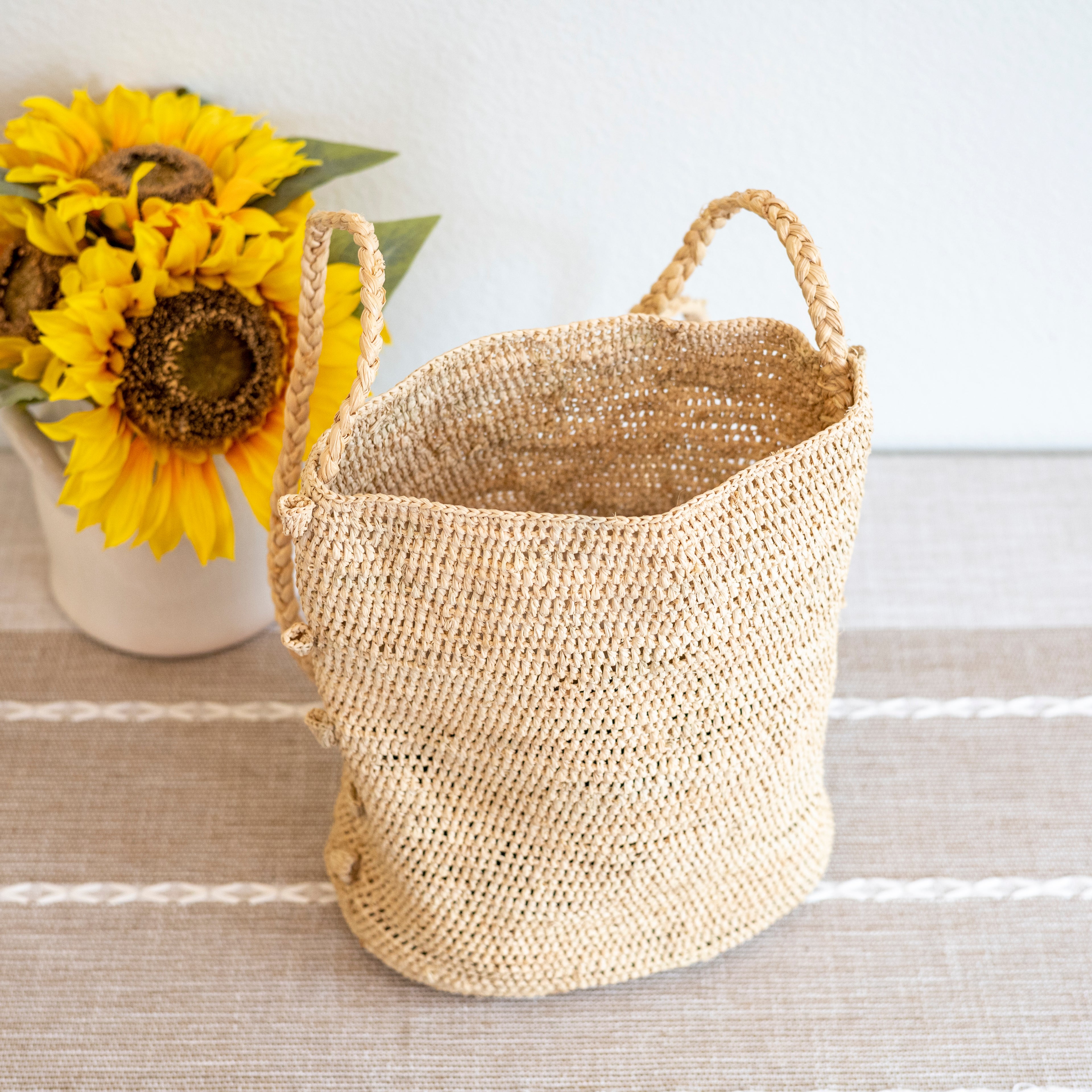 Women's Raffia Straw Crossbody Bag