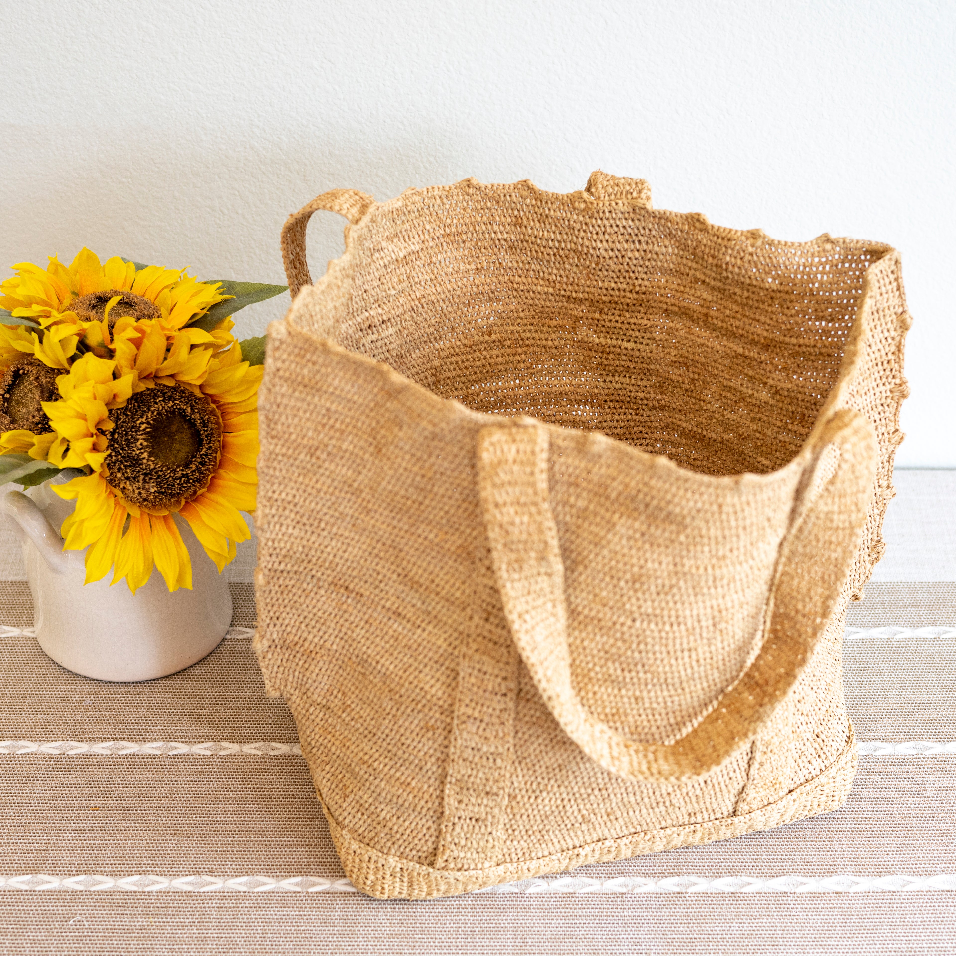 Soft Raffia Woven Summer Straw Shoulder Bag