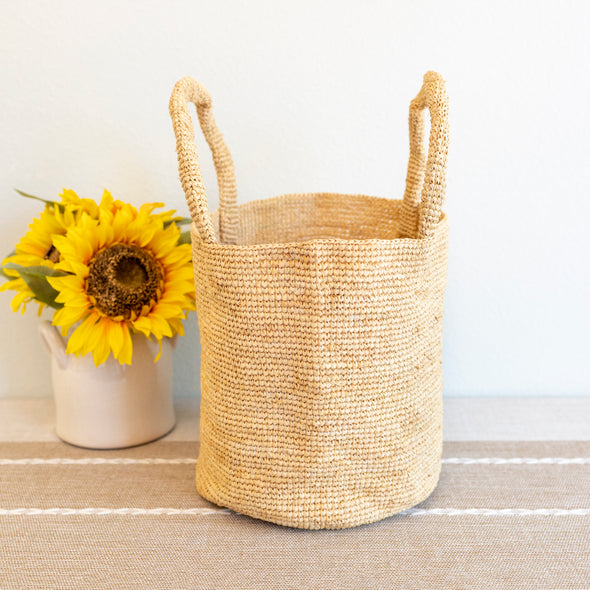 Elena Handbags Summer Fashion Raffia Basket Bag