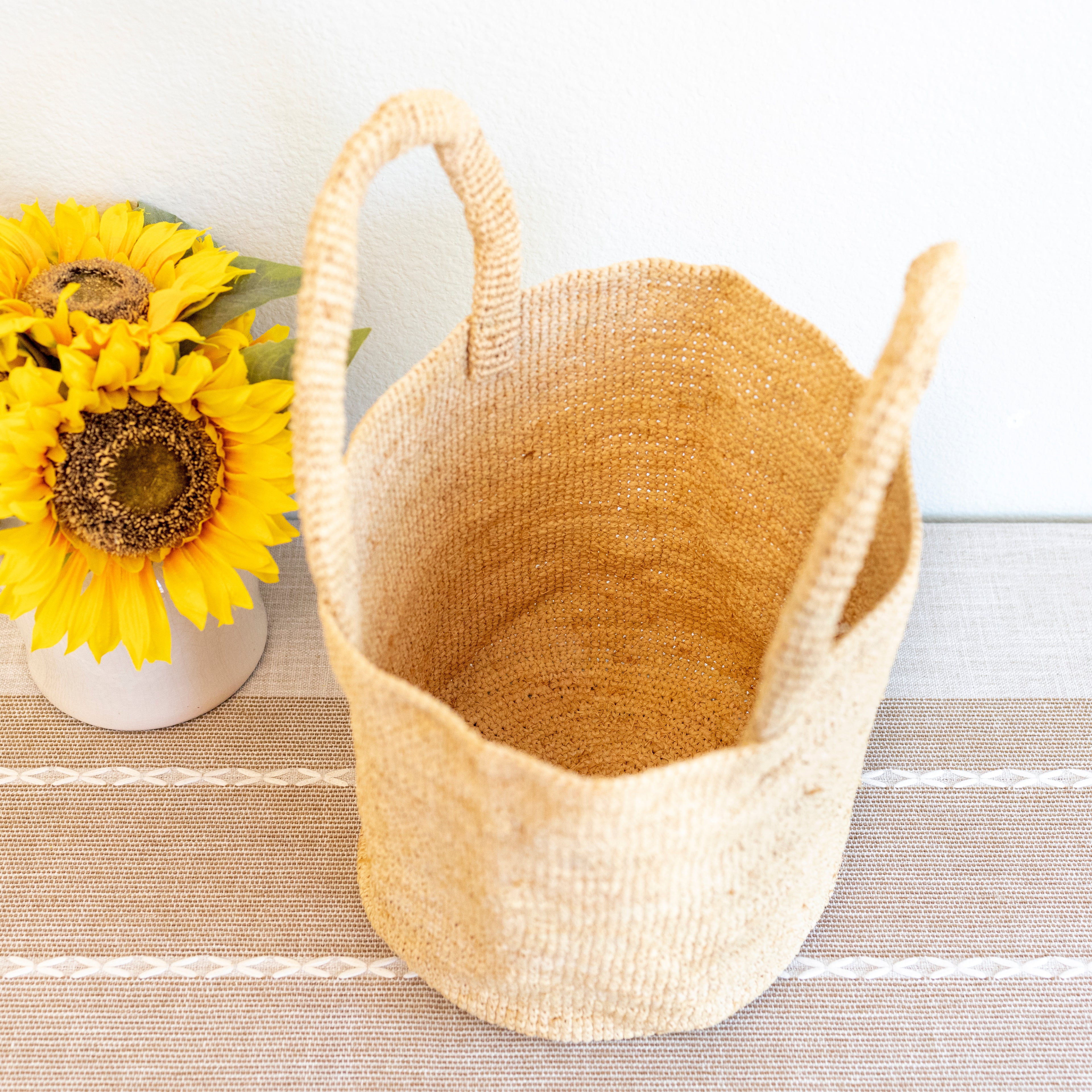 Summer Fashion Raffia Basket Bag