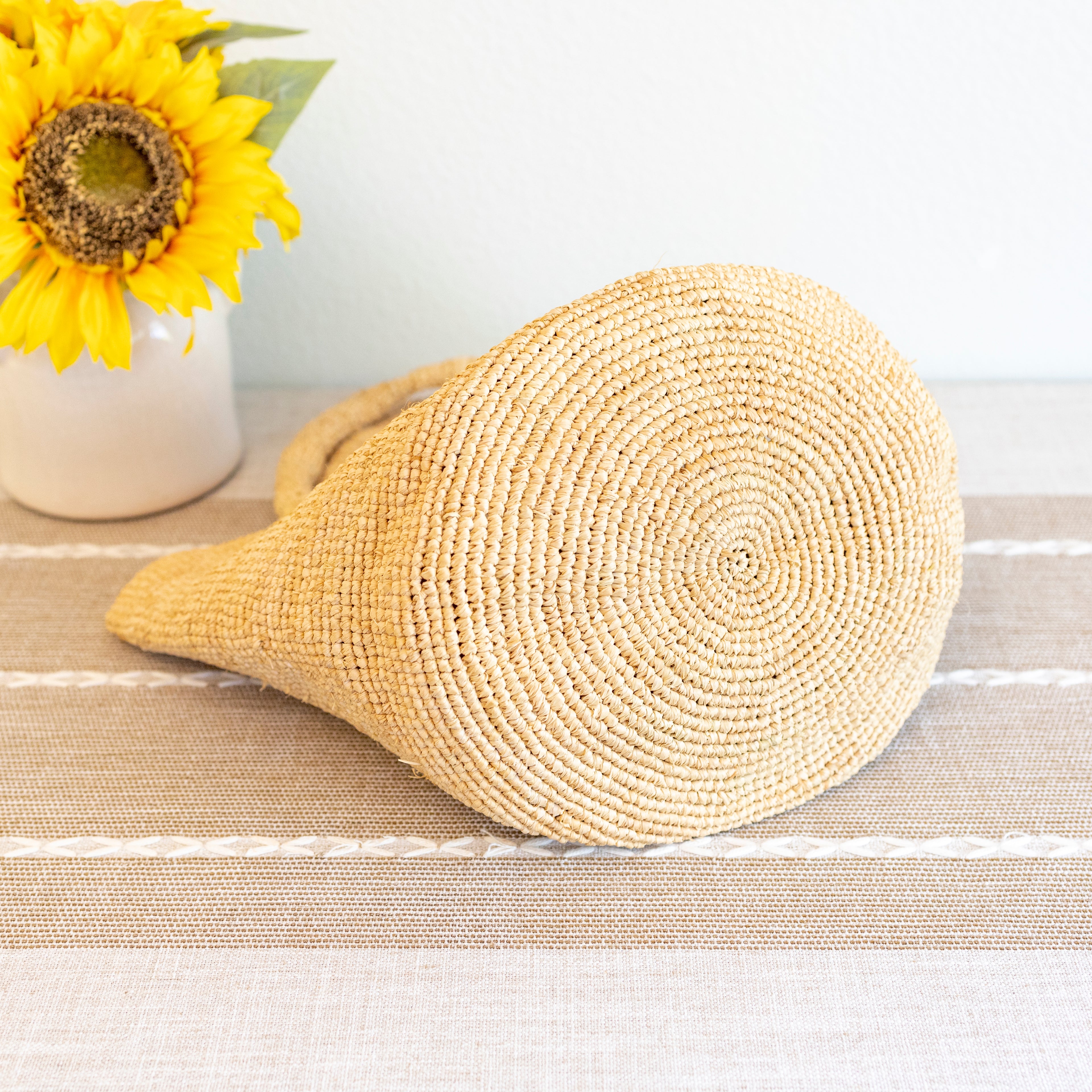 Summer Fashion Raffia Basket Bag