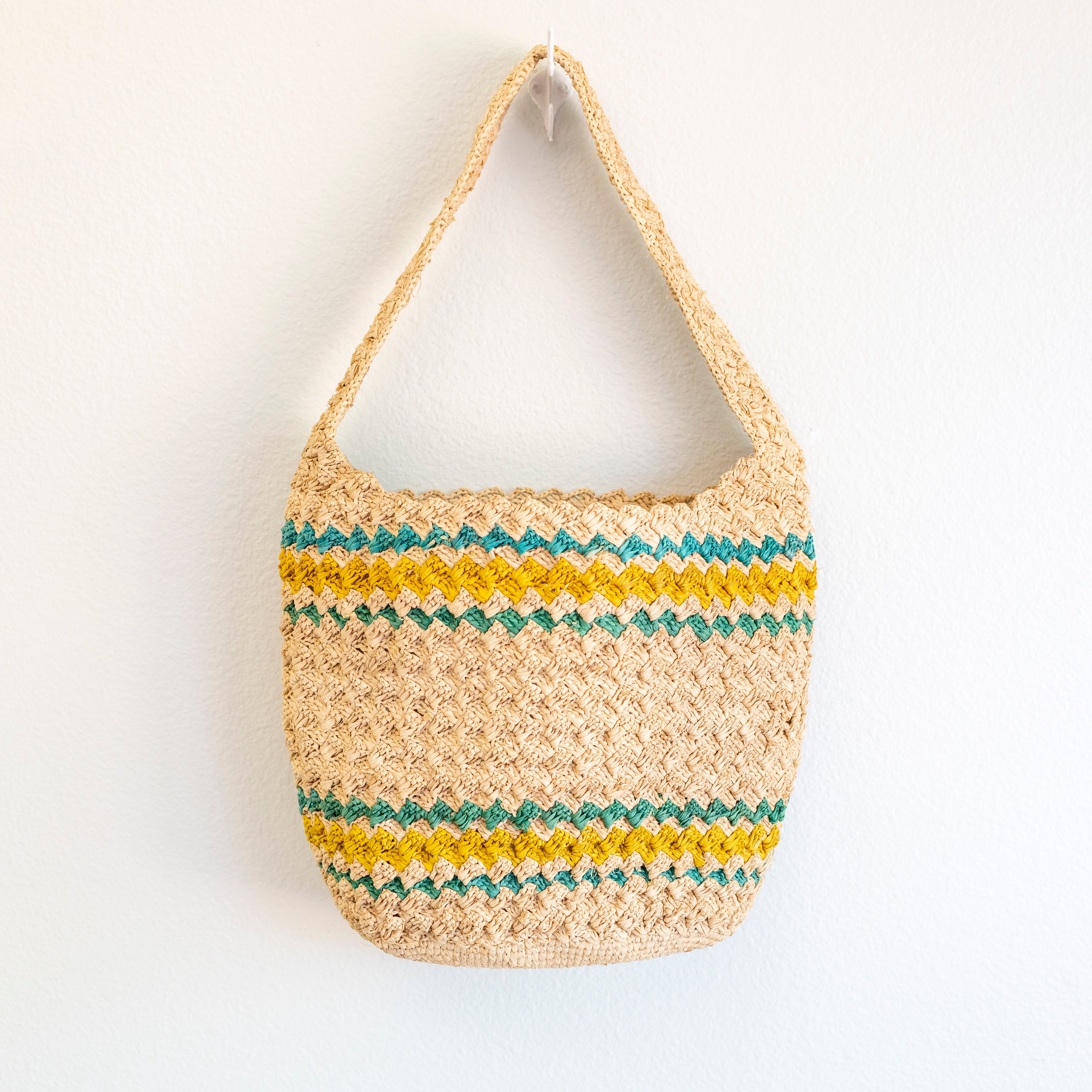 Summer Fashion Raffia Basket Bag