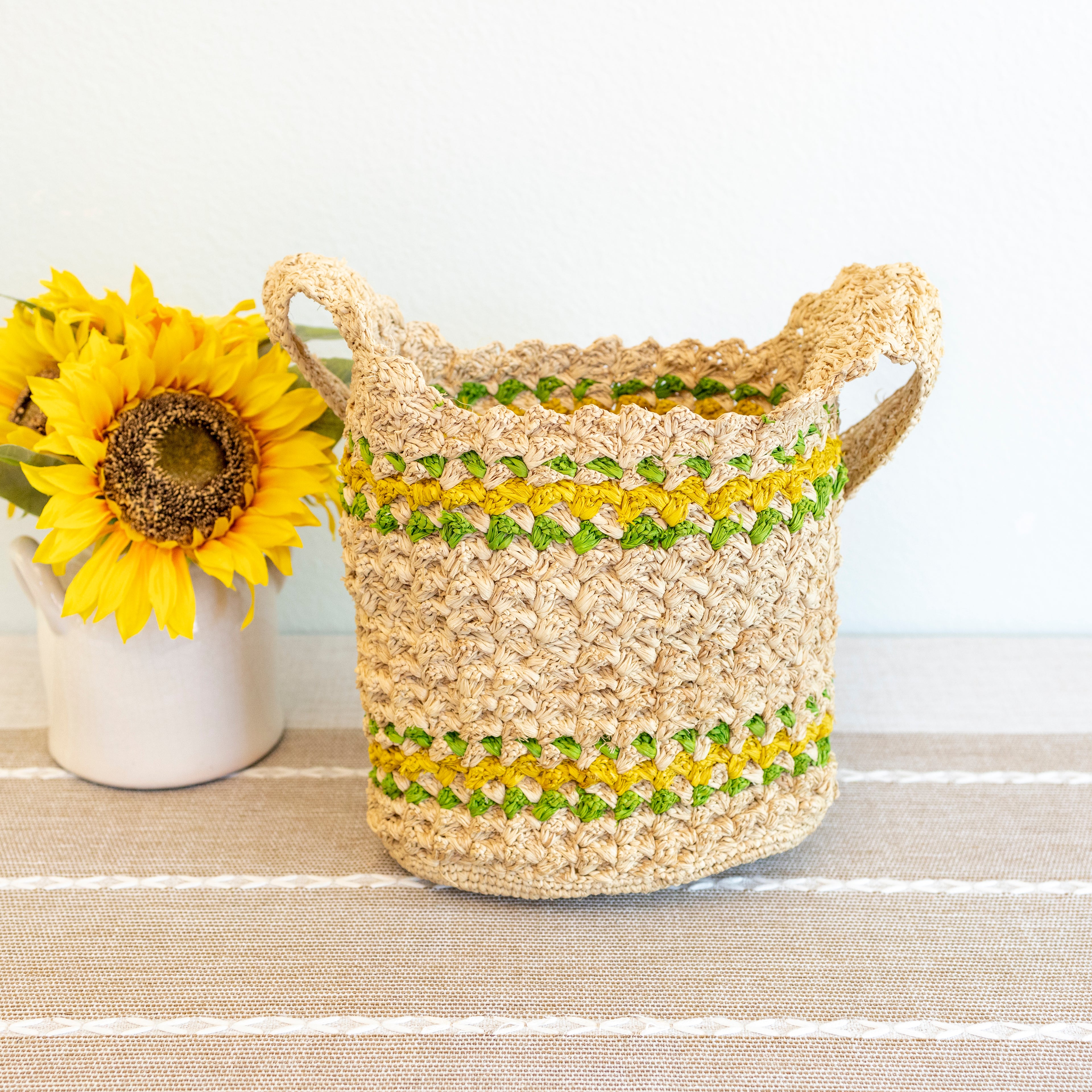 Summer Fashion Raffia Basket Bag with Long Strap