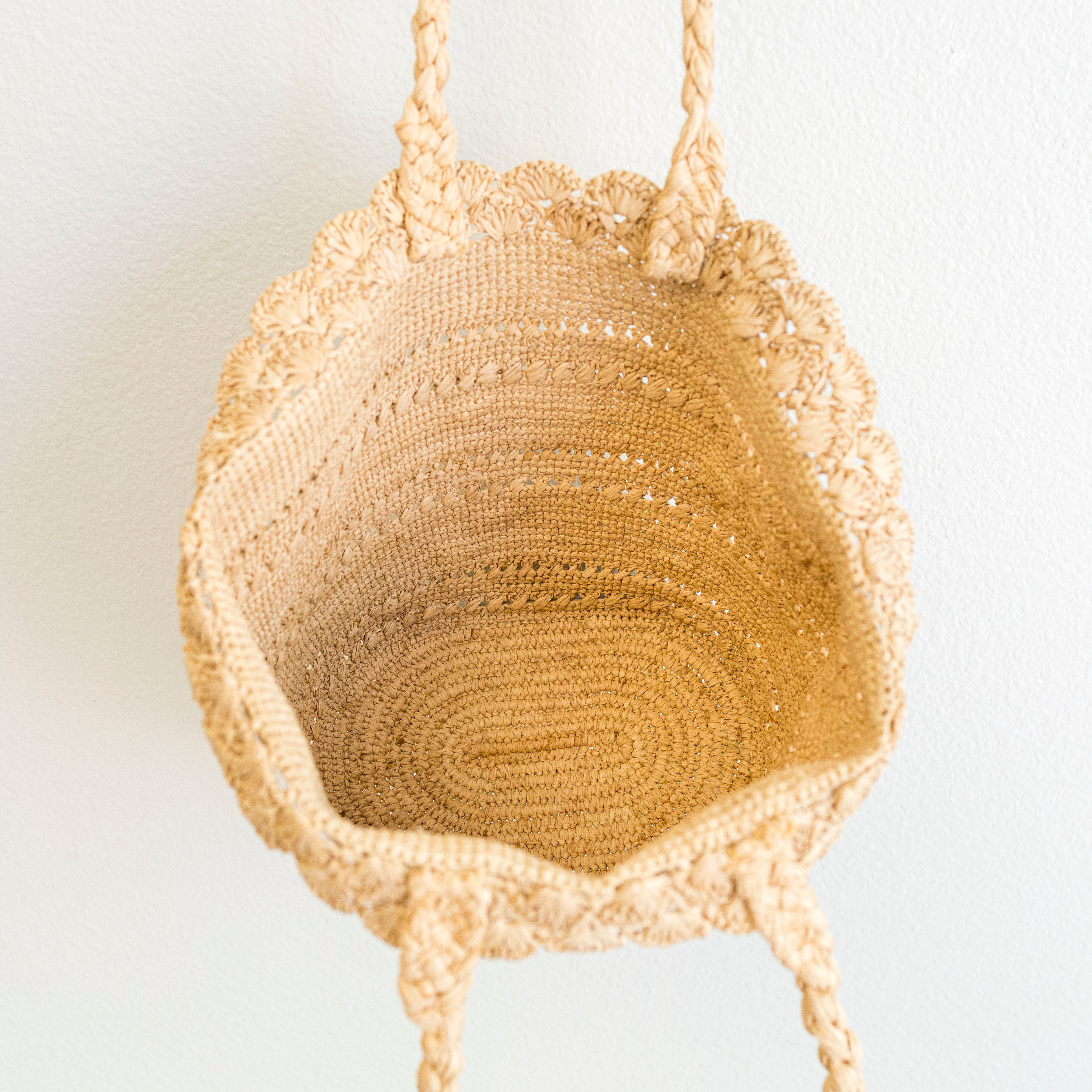 Summer Fashion Raffia Basket Bag