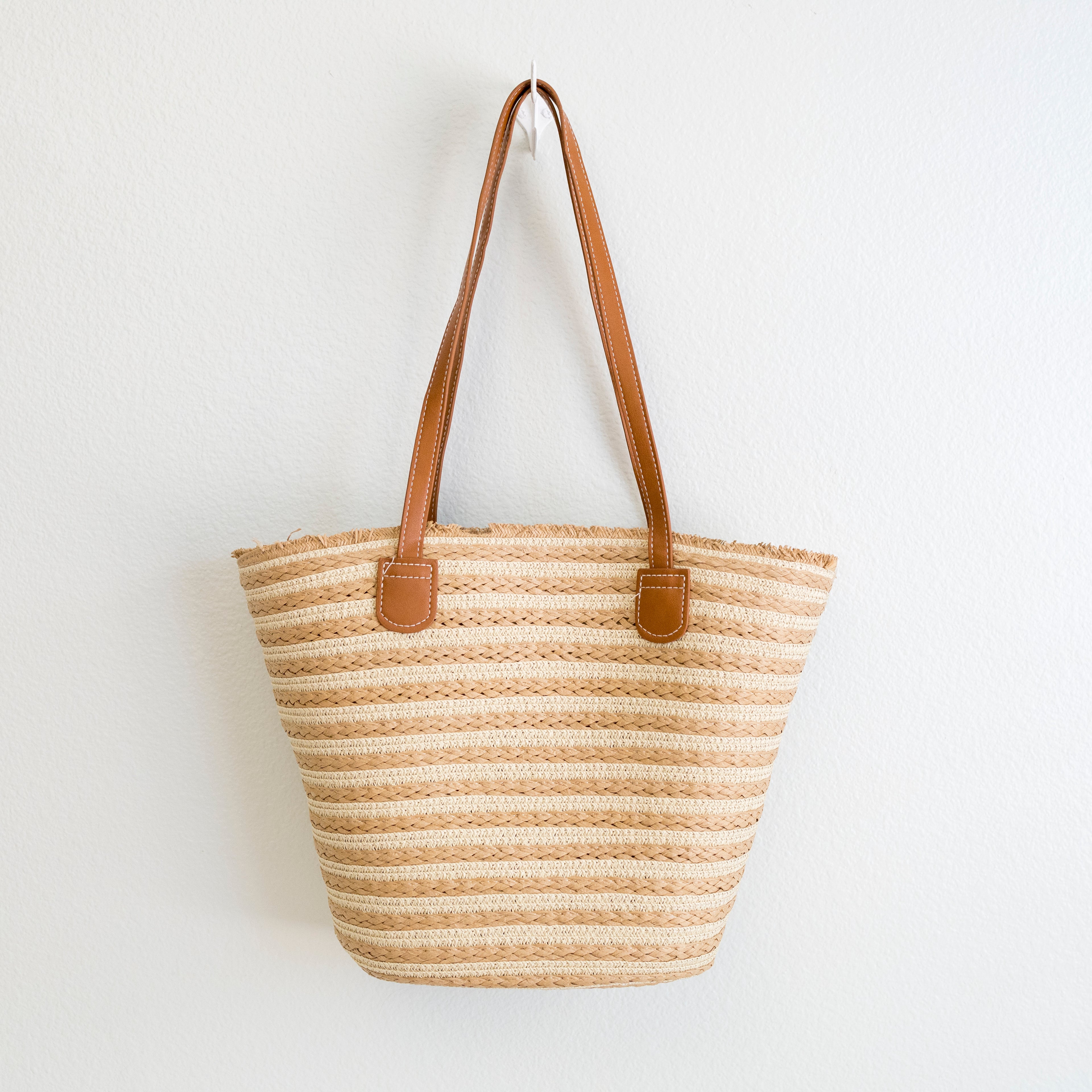 Summer Basket Tote Bag