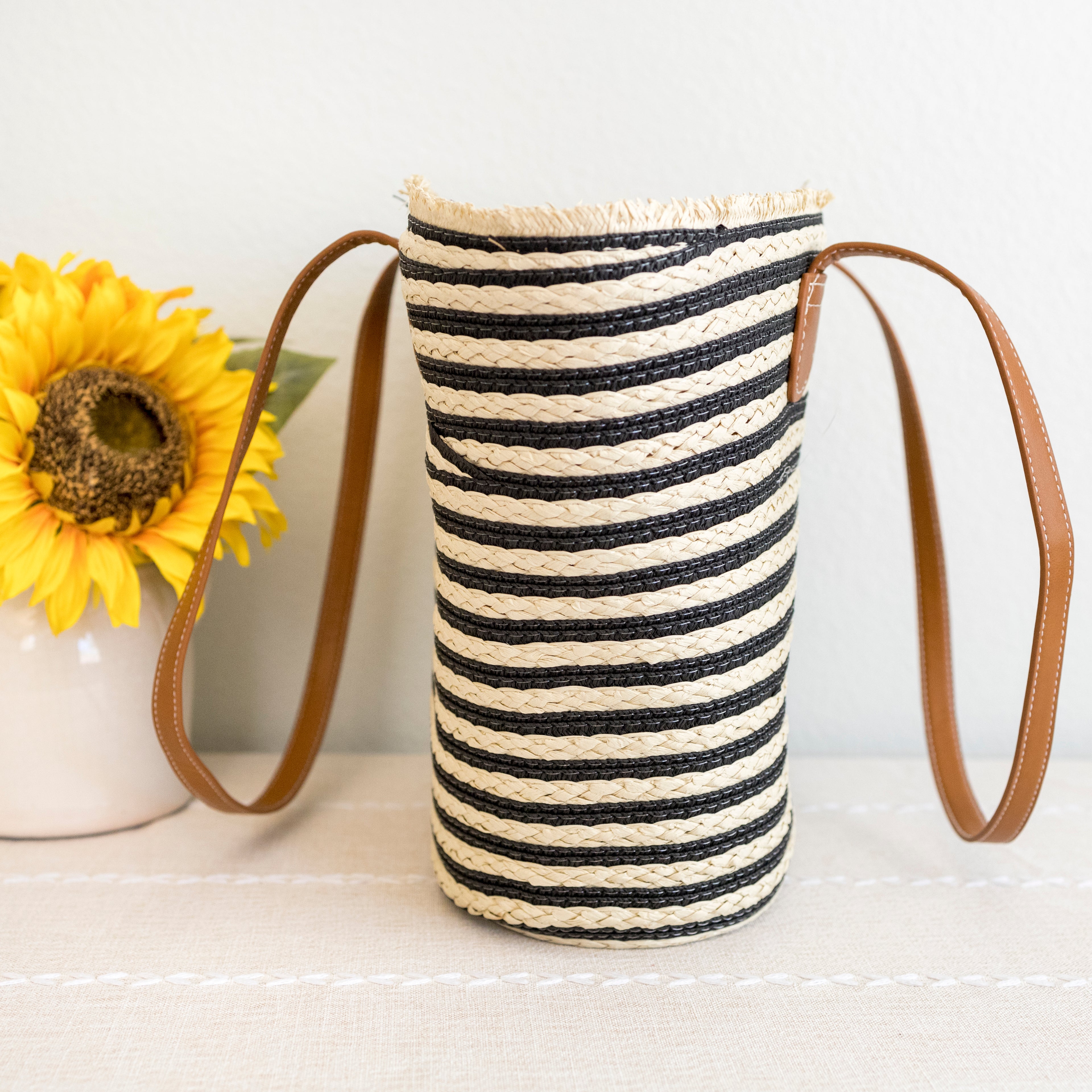 Summer Basket Tote Bag