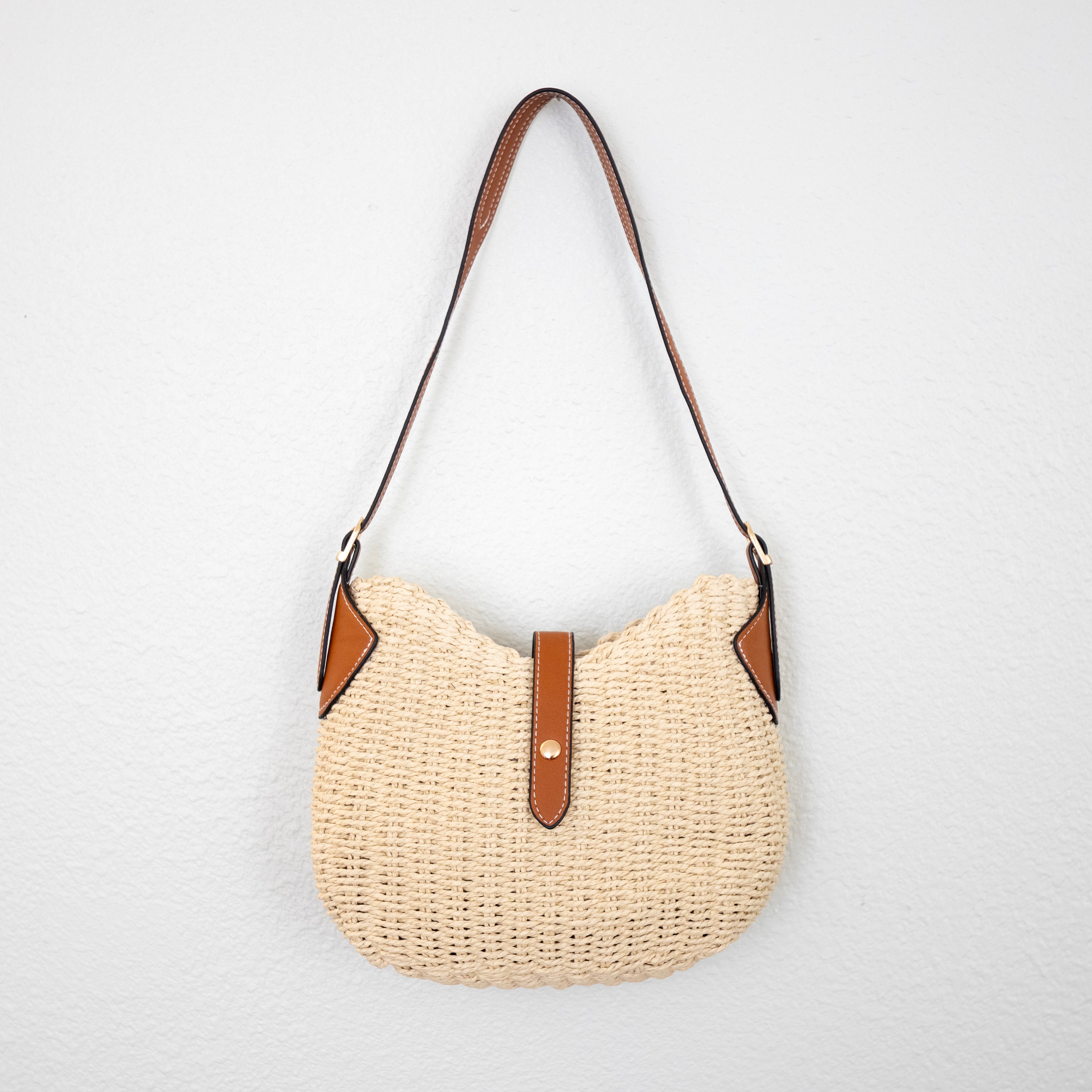 Straw Woven Crossbody Bag