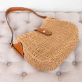 Straw Woven Crossbody Bag