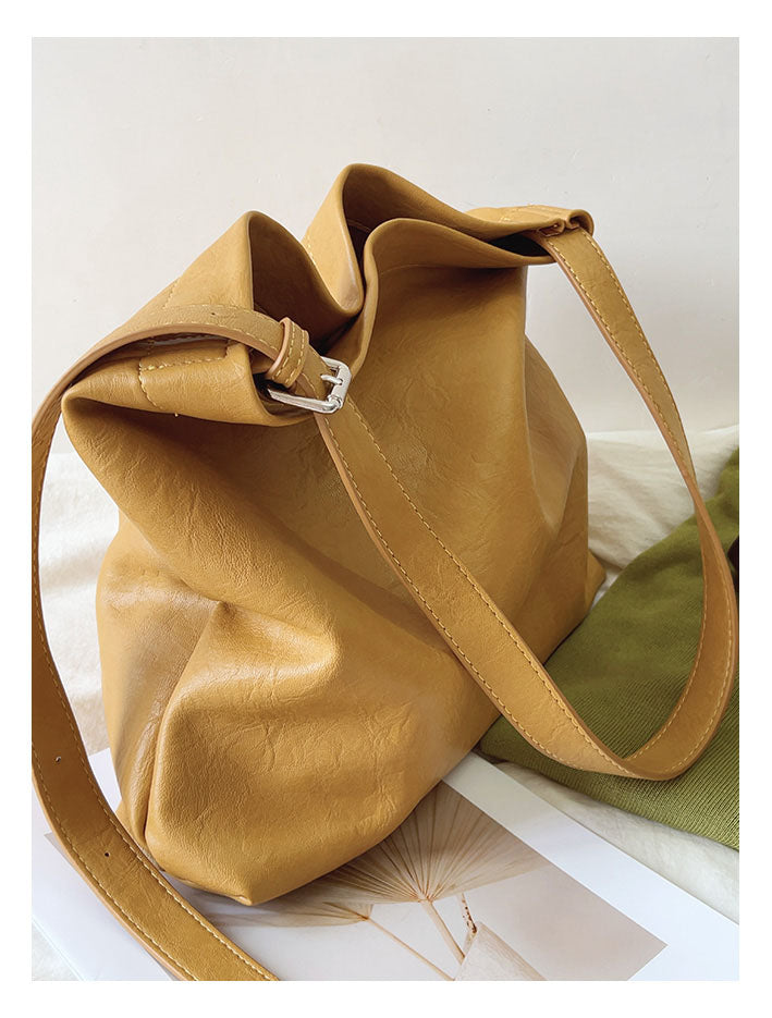Simple Leather Tote Bag