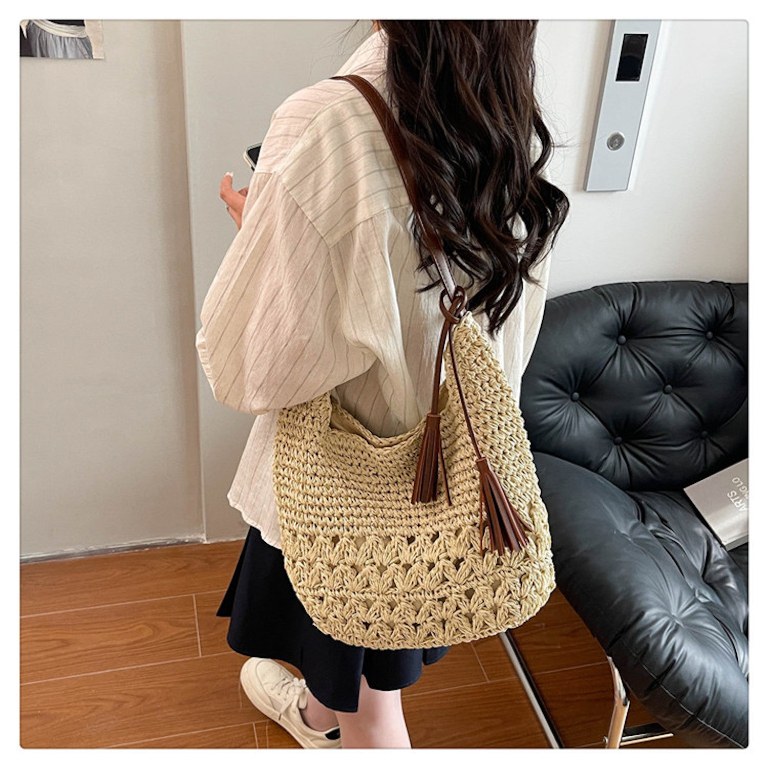 Straw Woven Tote