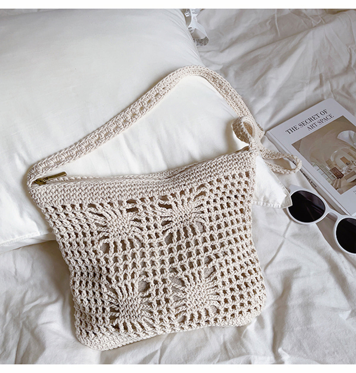 Handmade Crochet Crossbody Handbags