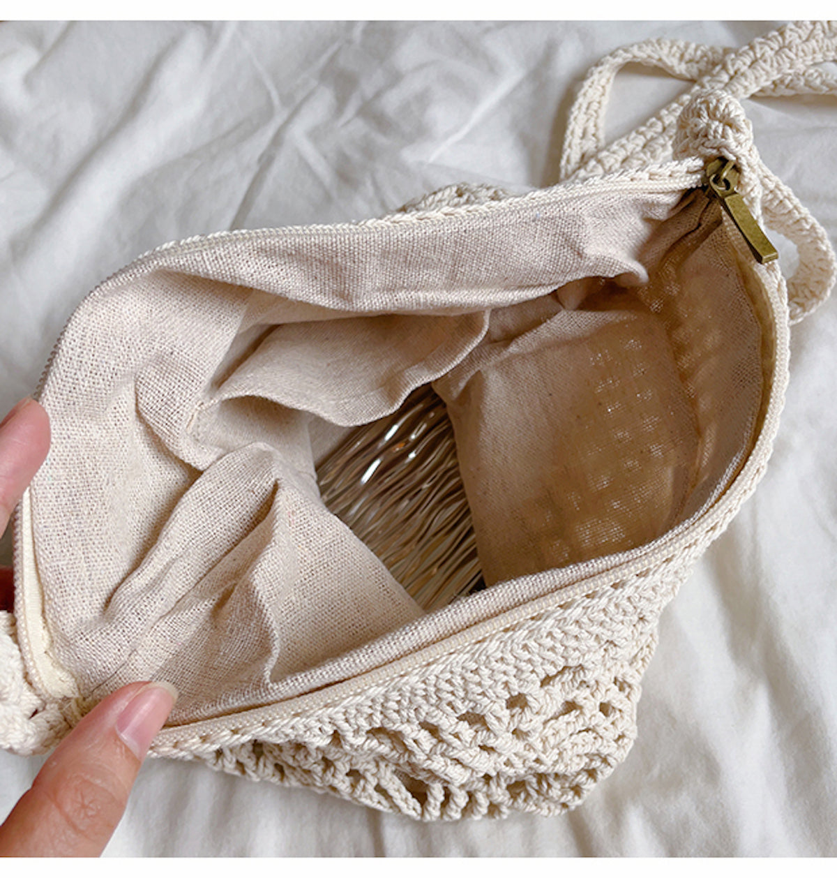 Handmade Crochet Crossbody Handbags