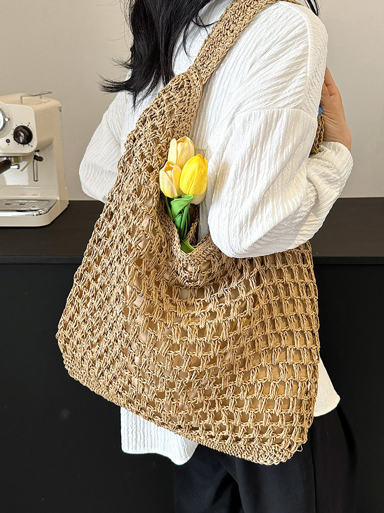 Straw Woven Tote