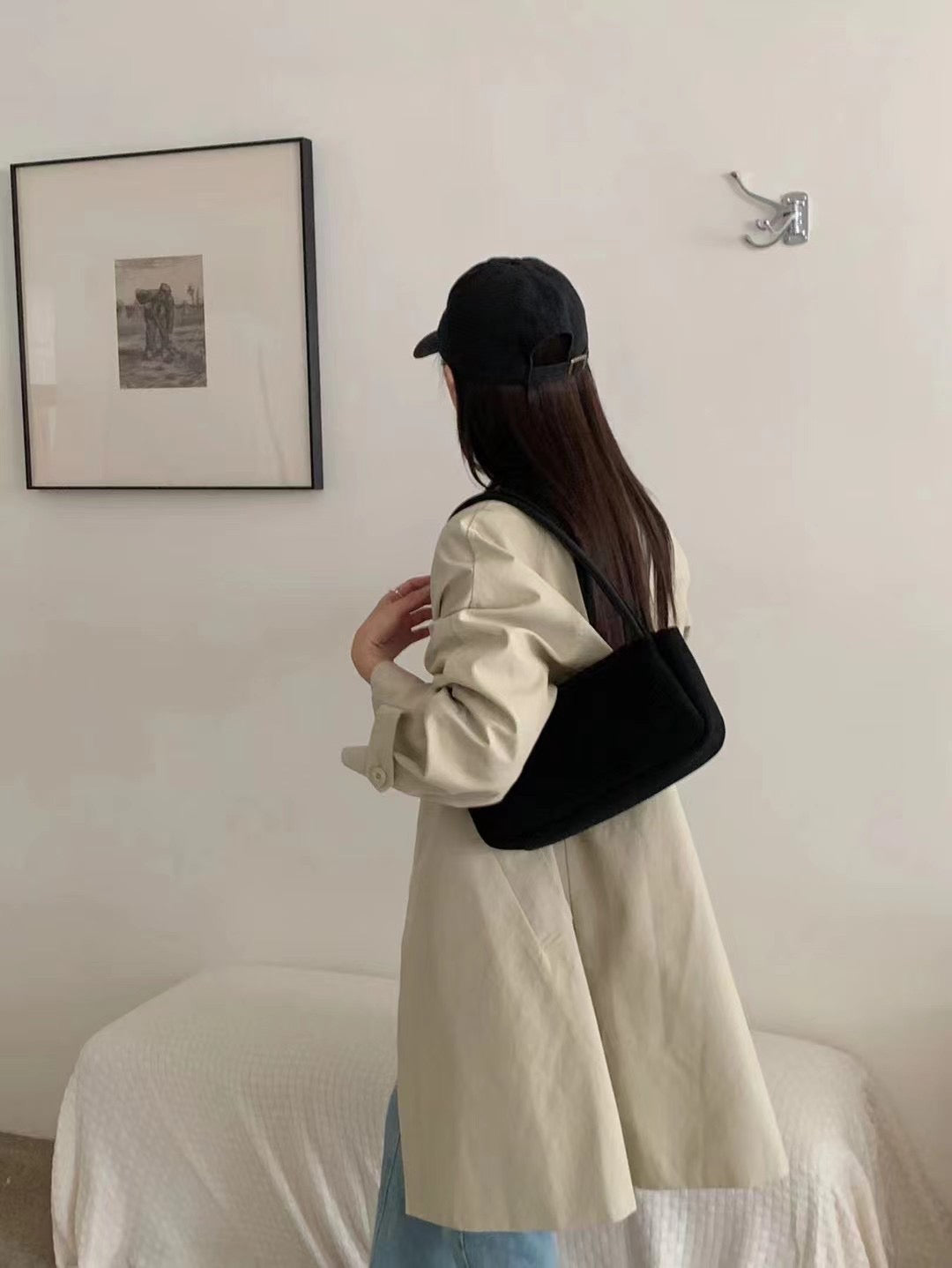 Retro Hobo Shoulder Bag Everyday Work Bag