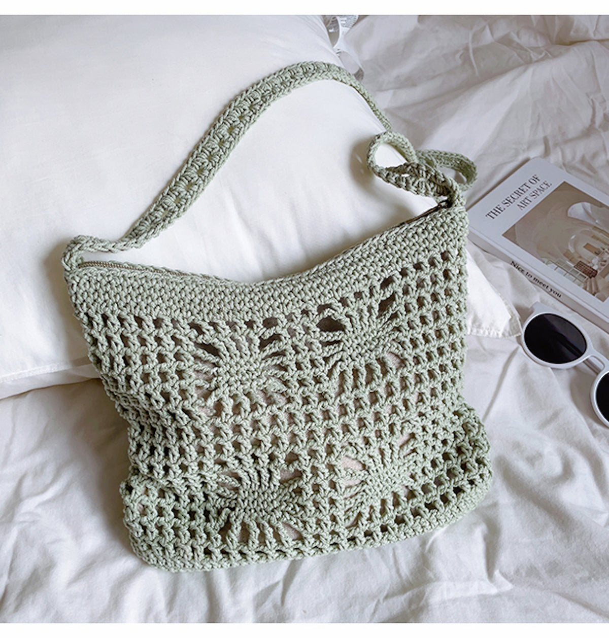 Elena Handbags Handmade Crochet Crossbody Handbags