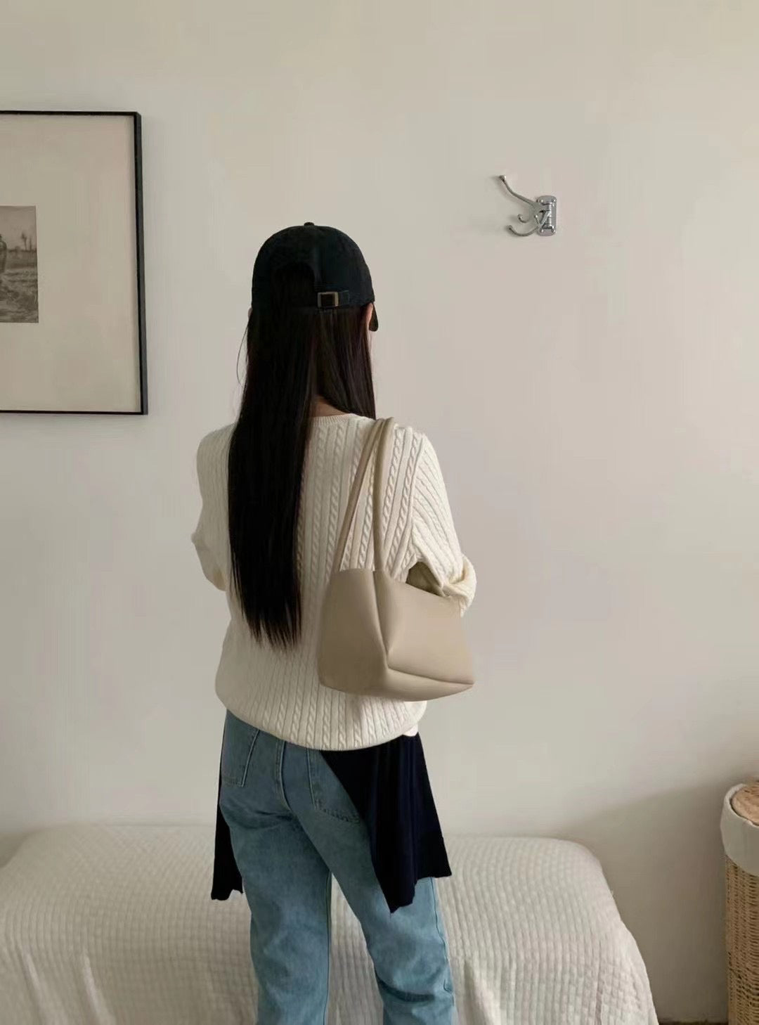 Retro Hobo Shoulder Bag Everyday Work Bag