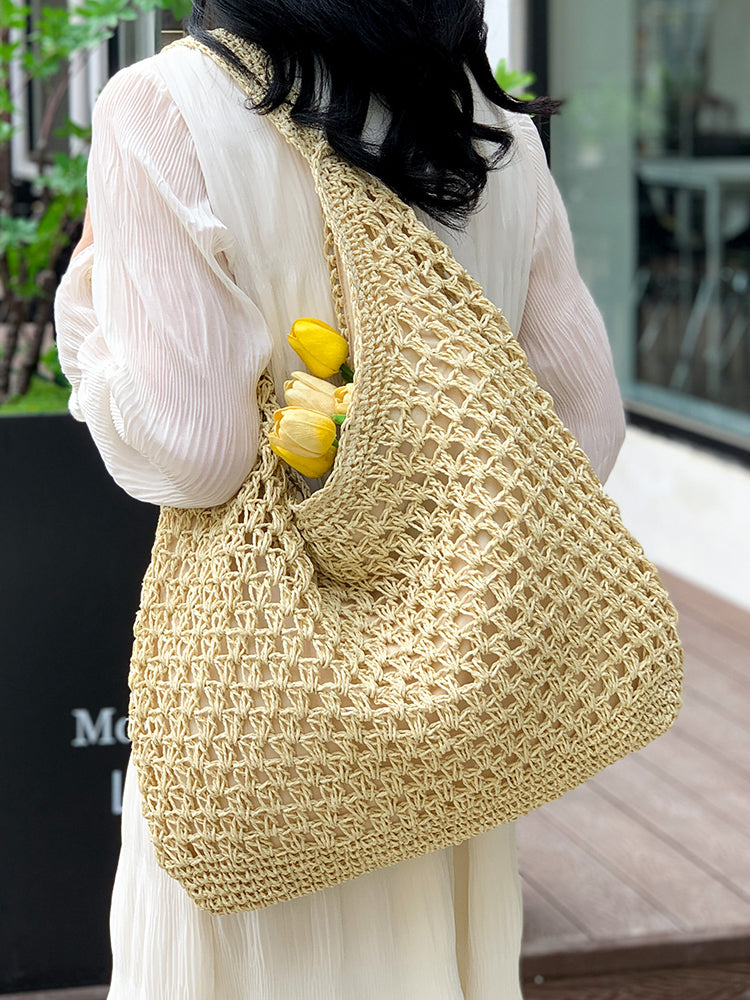 Straw Woven Tote
