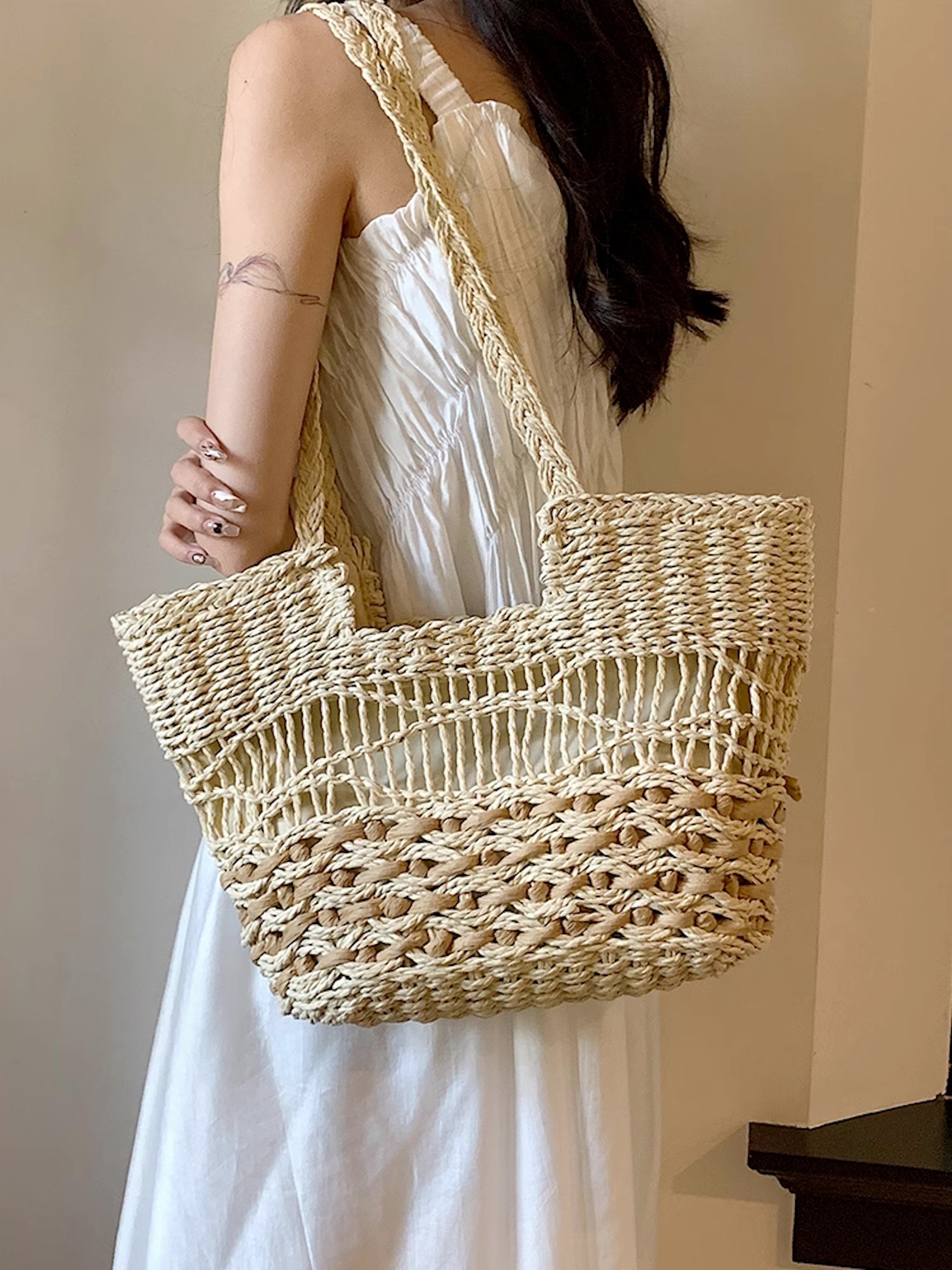 Straw Fashion Summer Shoulder Bag