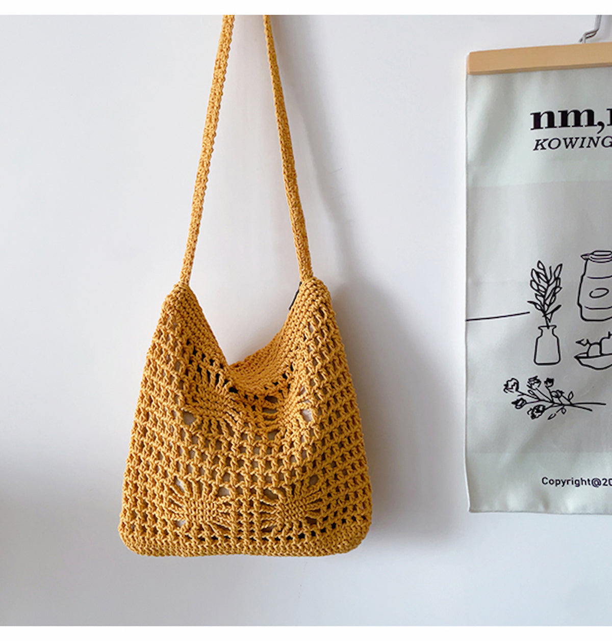 Handmade Crochet Crossbody Handbags