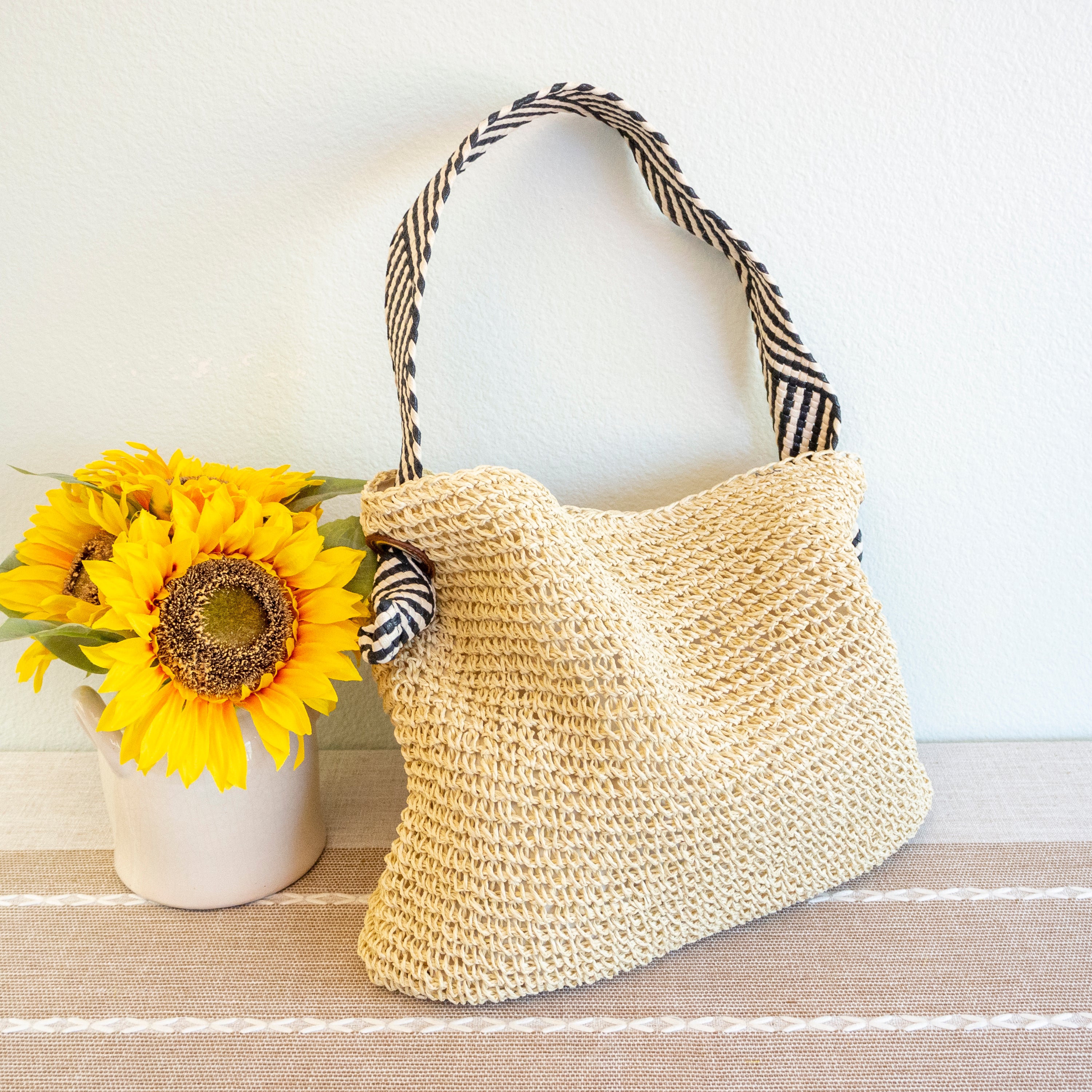 Fashion Straw Shoulder Bag