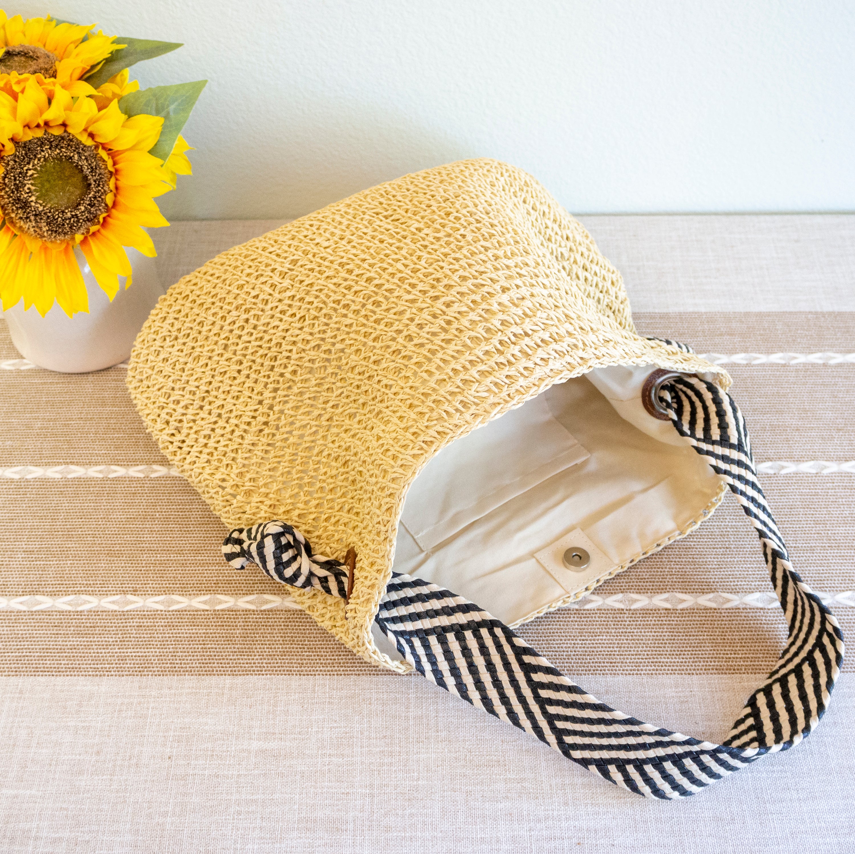 Fashion Straw Shoulder Bag