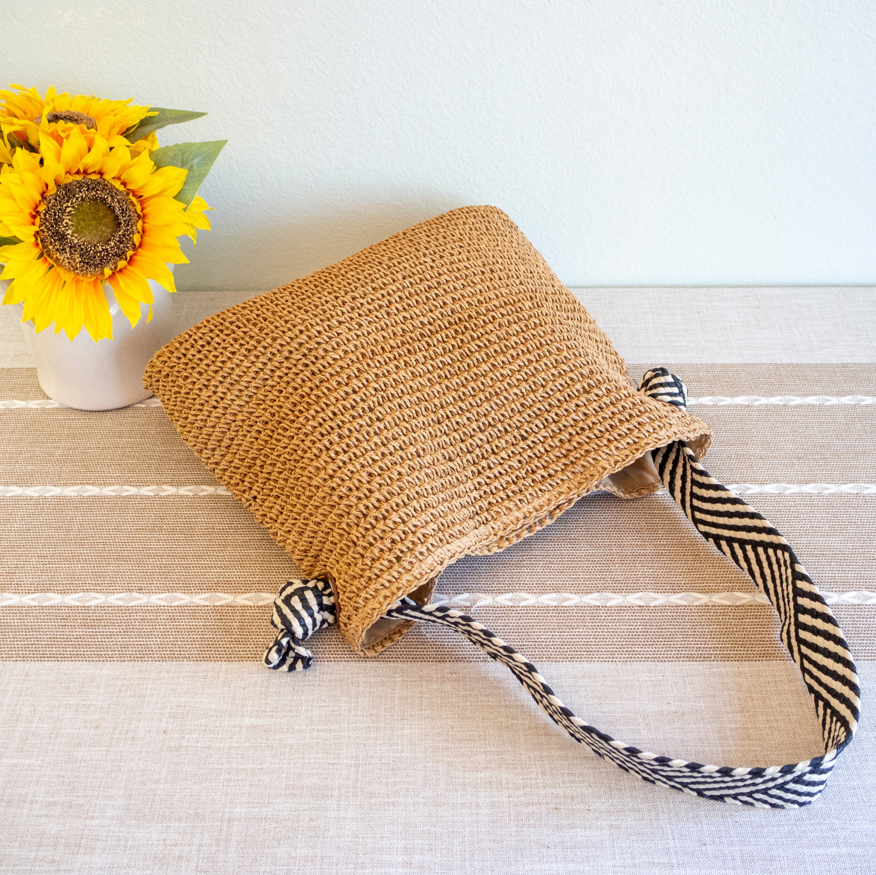Fashion Straw Shoulder Bag