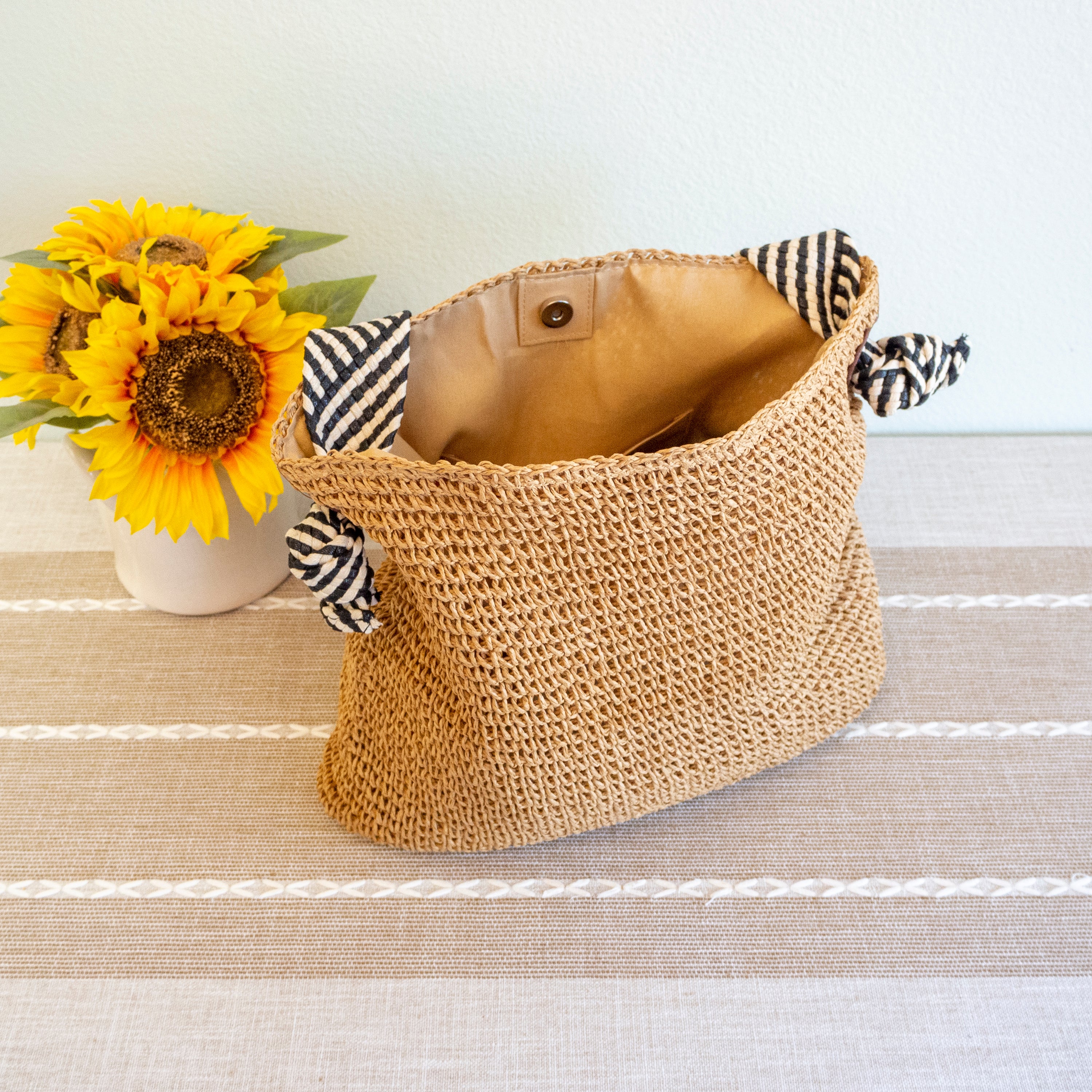 Fashion Straw Shoulder Bag