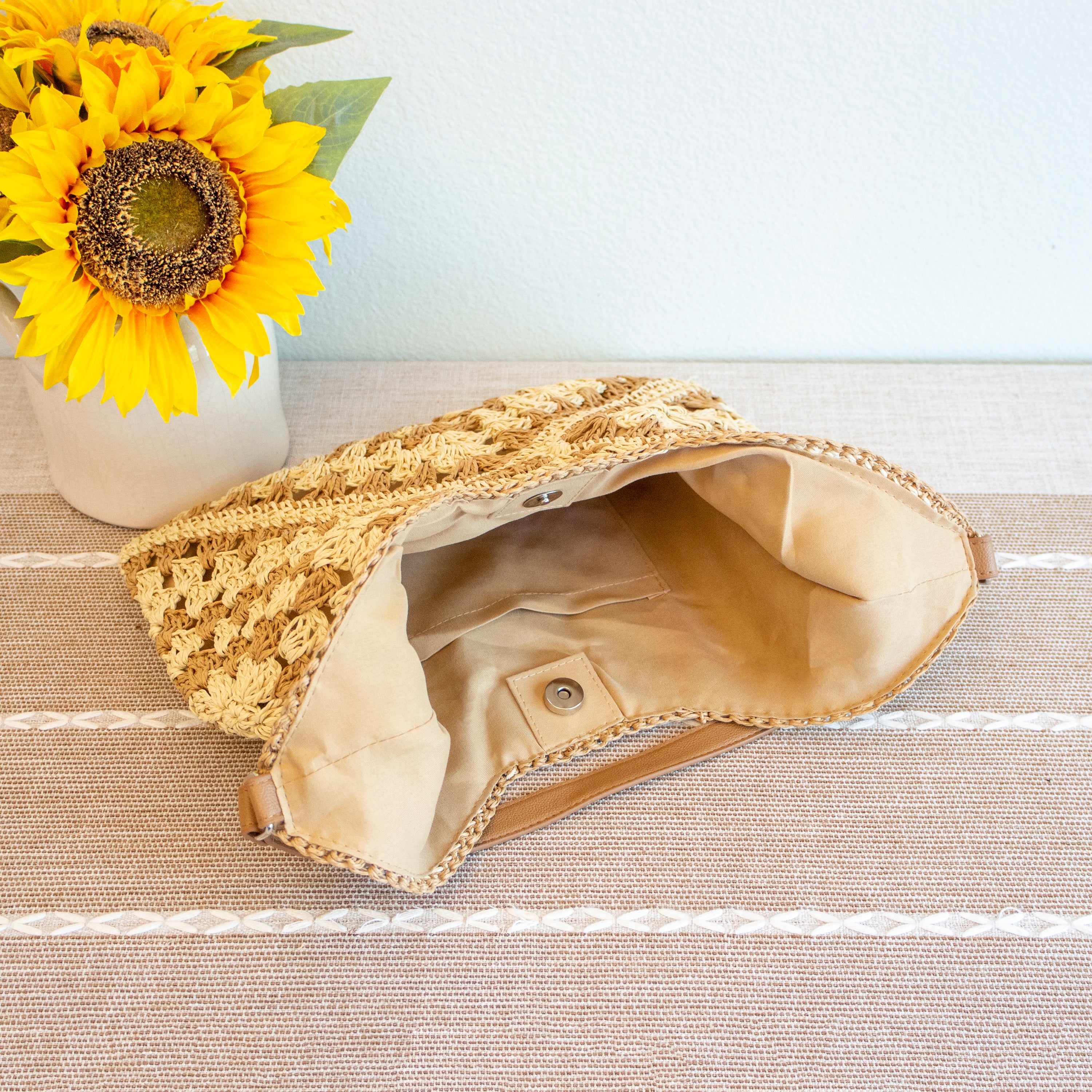 Straw Woven Fashion Shoulder Bag