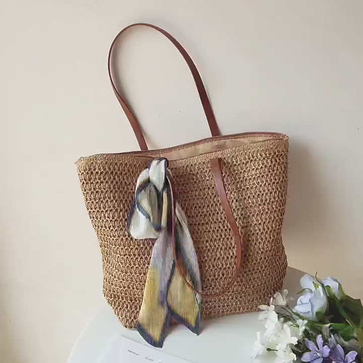 Straw Woven Tote