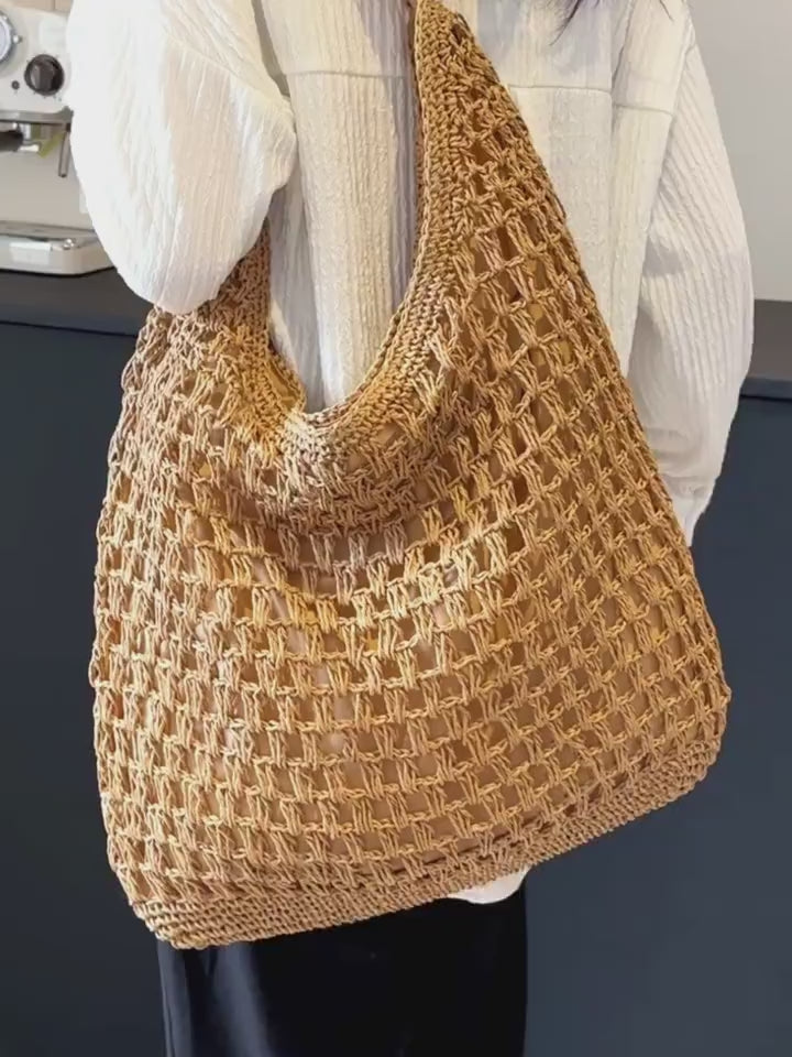 Straw Woven Tote