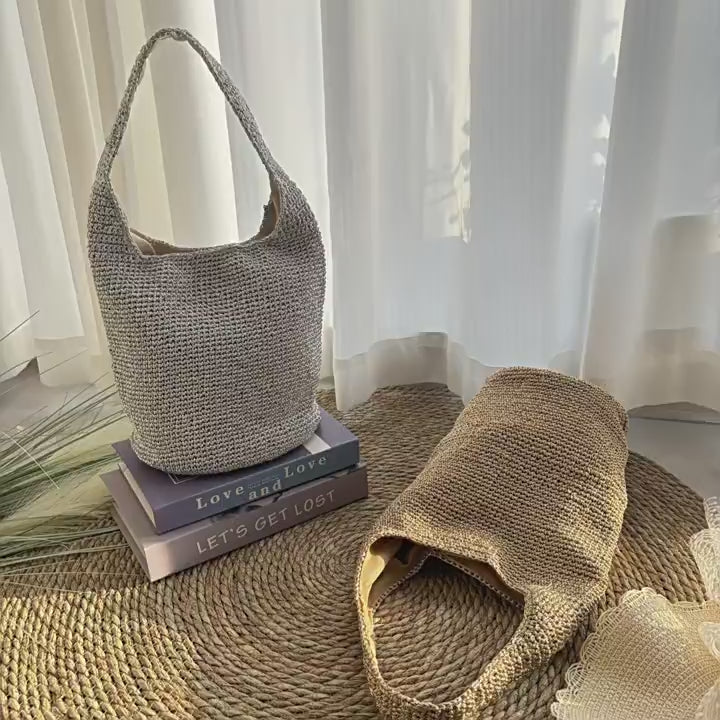 Boho Crochet Shoulder Bag