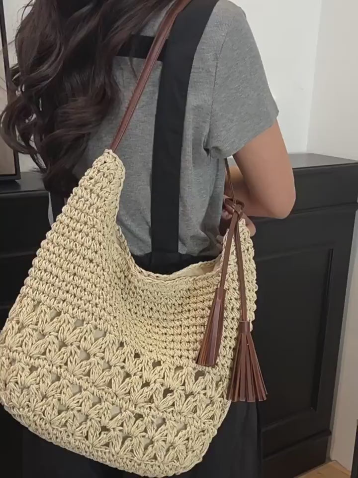 Straw Woven Tote