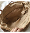 Buy Online High Quality, Unique Handmade Retro Straw Woven Tote Bag, Summer Bag, Everyday Shoulder Bag, Beach Bag - Elena Handbags