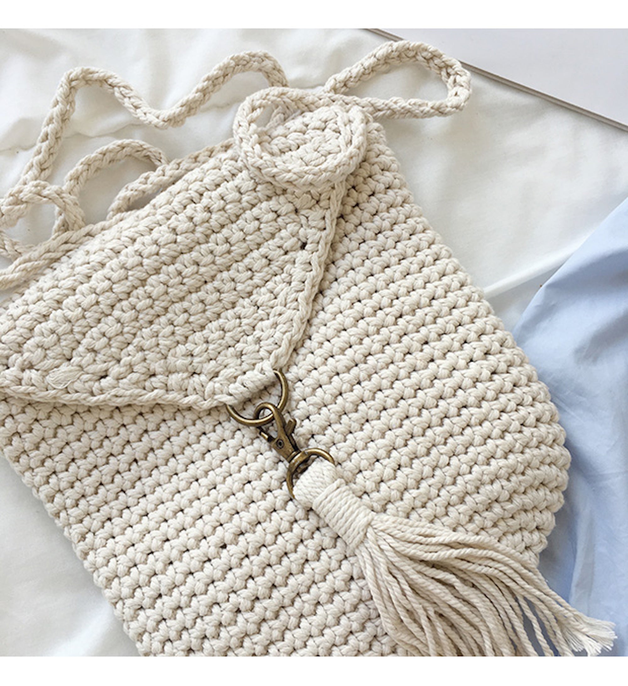Buy Online High Quality, Unique Handmade Handmade Crochet Mini Purse with Tassel, Hand Woven Crossbody Bag, Cotton Purse, Amigurumi Shoulder Bag, Crossbody Bag - Elena Handbags