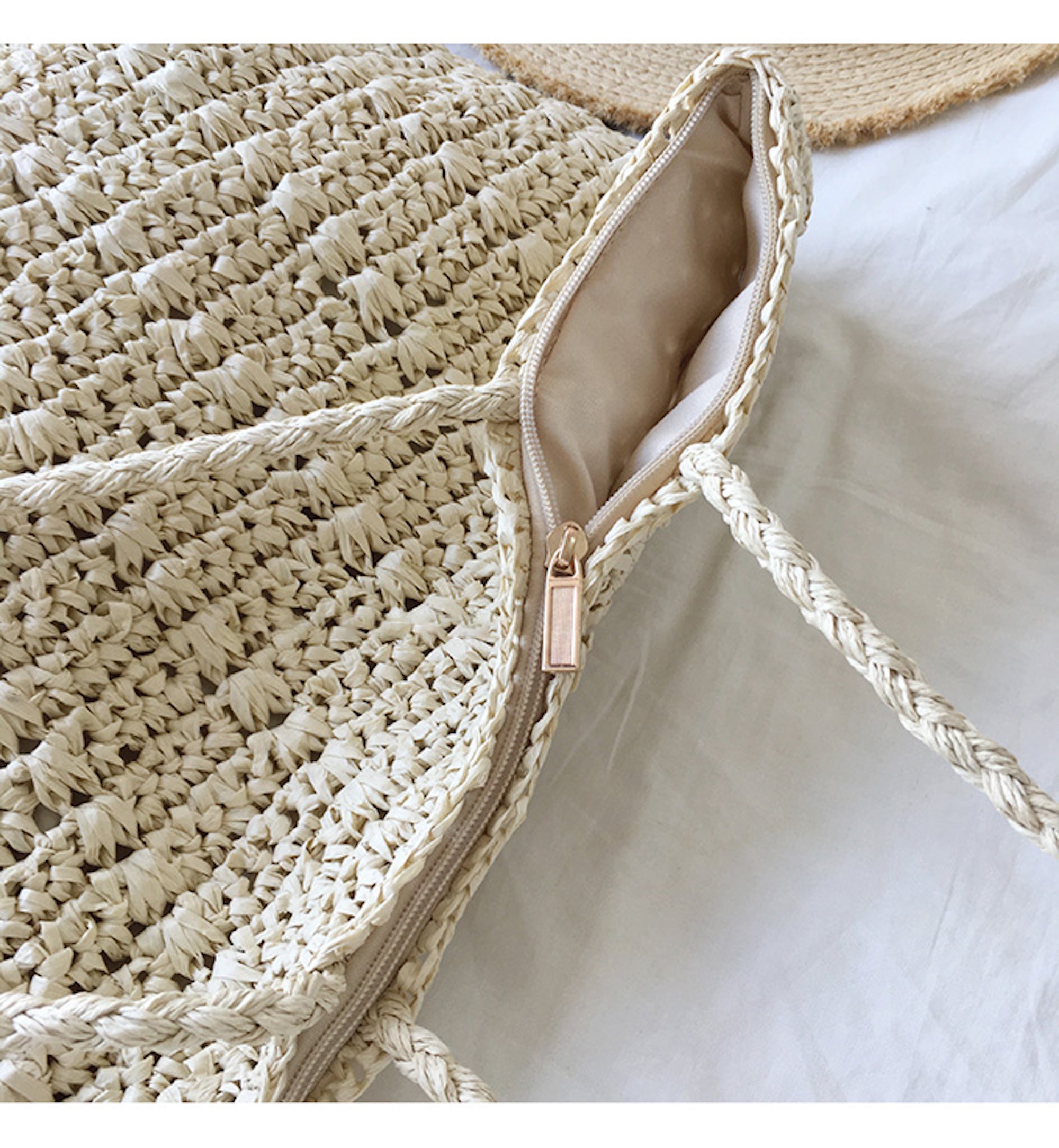 Buy Online High Quality, Unique Handmade Straw Woven Tote Bag, Retro Vibes, Summer Bag, Everyday Shoulder Bag, Beach Bag - Elena Handbags