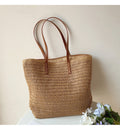 Buy Now Elena Handbags Straw Woven Tote