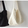 Buy Online 2022 New Style Chic Ruffled Cotton Tote Shoulder Bag