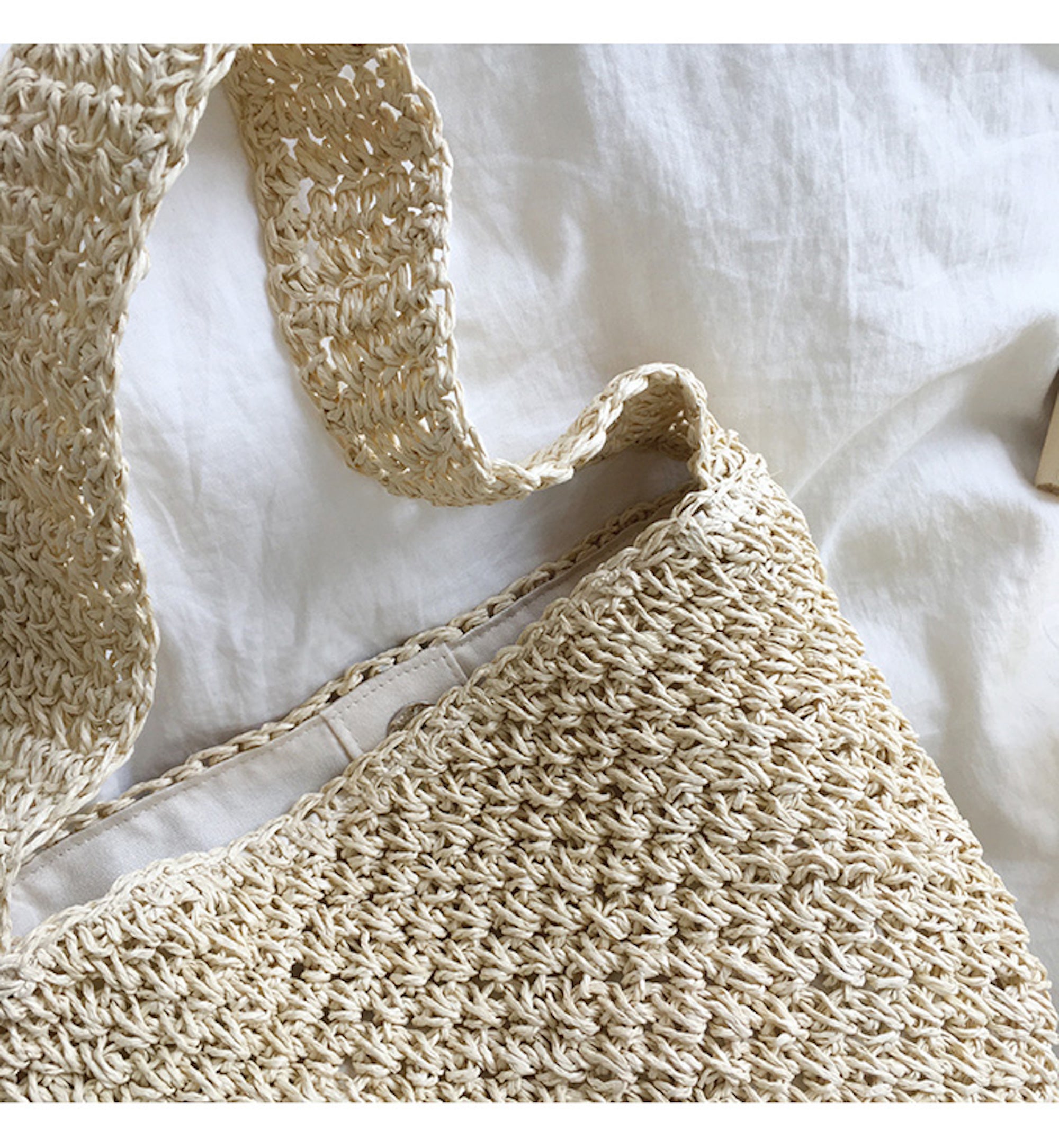 Buy Online High Quality, Unique Handmade Straw Shoulder Bucket Bag, Minimalistic Basket Design, Small Size, Handmade Summer Beach Purse, Raffia Bag - Elena Handbags