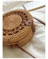 Buy Online High Quality, Unique Handmade Handmade Wicker Woven Shoulder Purse, Beach Bag, Vacation Bag, Tropical Vibes - Elena Handbags