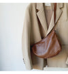 Elena Handbags Leather Hobo Sling Bag