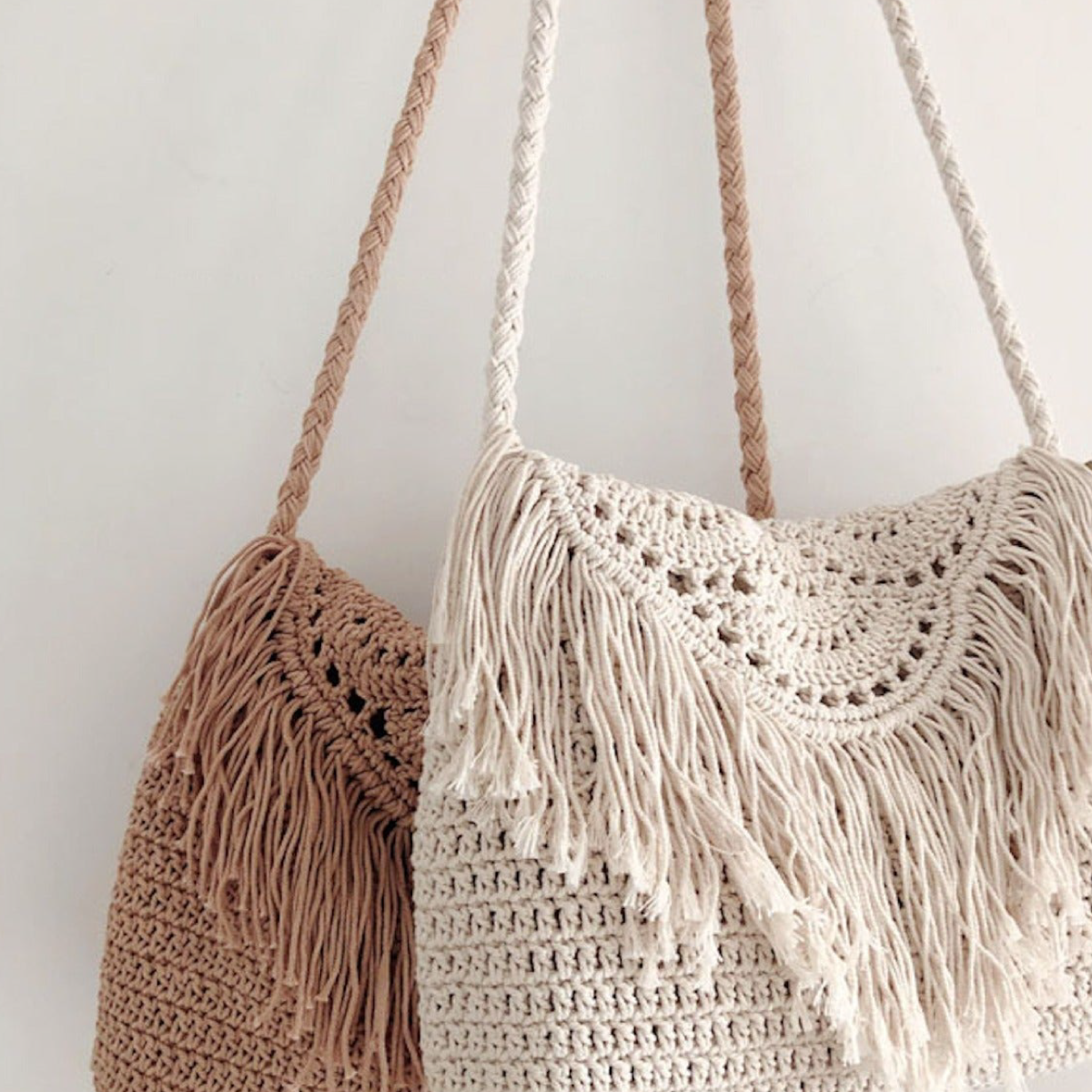 Handmade Bohemian Tassel Beach Bag