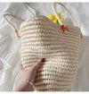 Buy Online Large Straw Tote Bag, Summer Bag, Everyday Shoulder Bag, Beach Bag