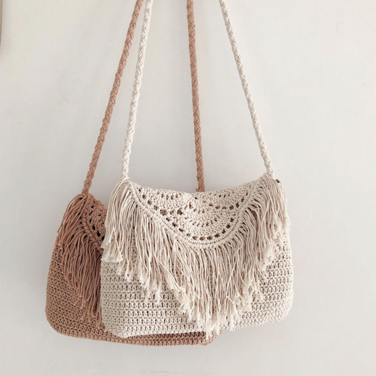 Tassel beach bag sale