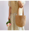 Buy Online Elena Handbags Cotton Bucket Bag