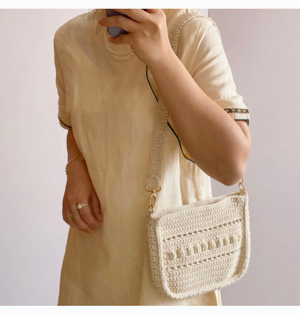 Buy Now Elena Handbags Handmade Crochet Messenger Bag