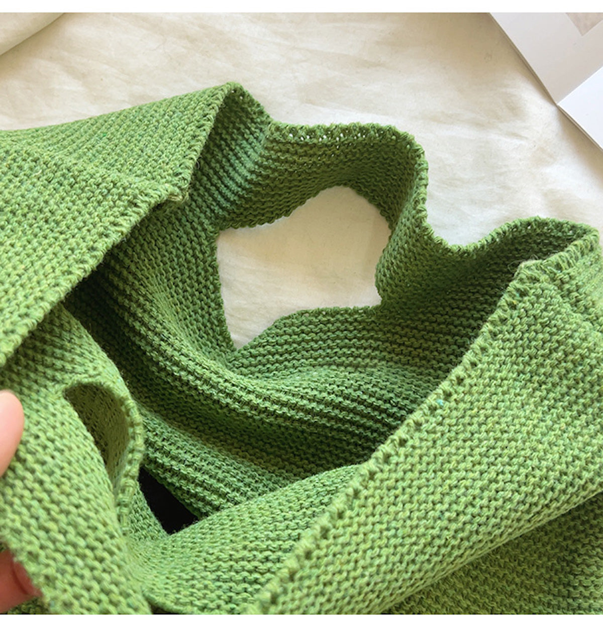 Buy Online Elena Handbags Retro Style Knit Handbag