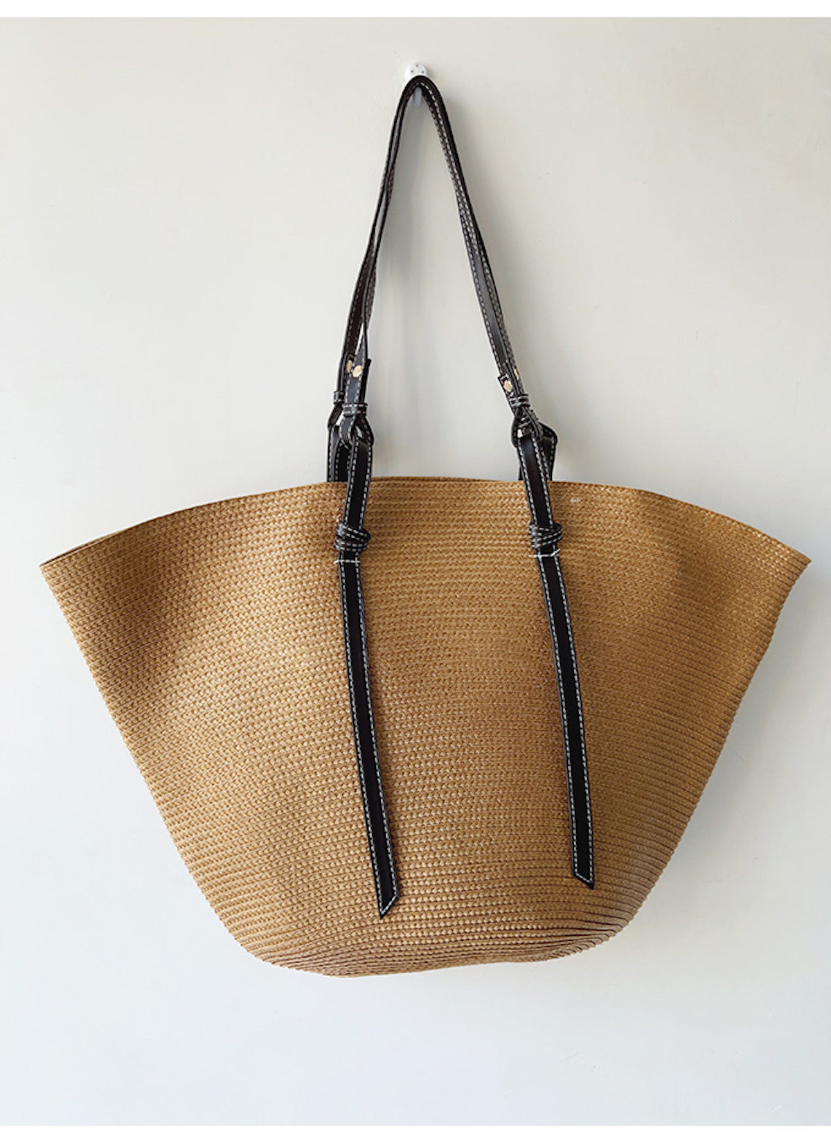 Buy Online Elena Handbags Large Shell Shaped Straw Purse Beach Bag