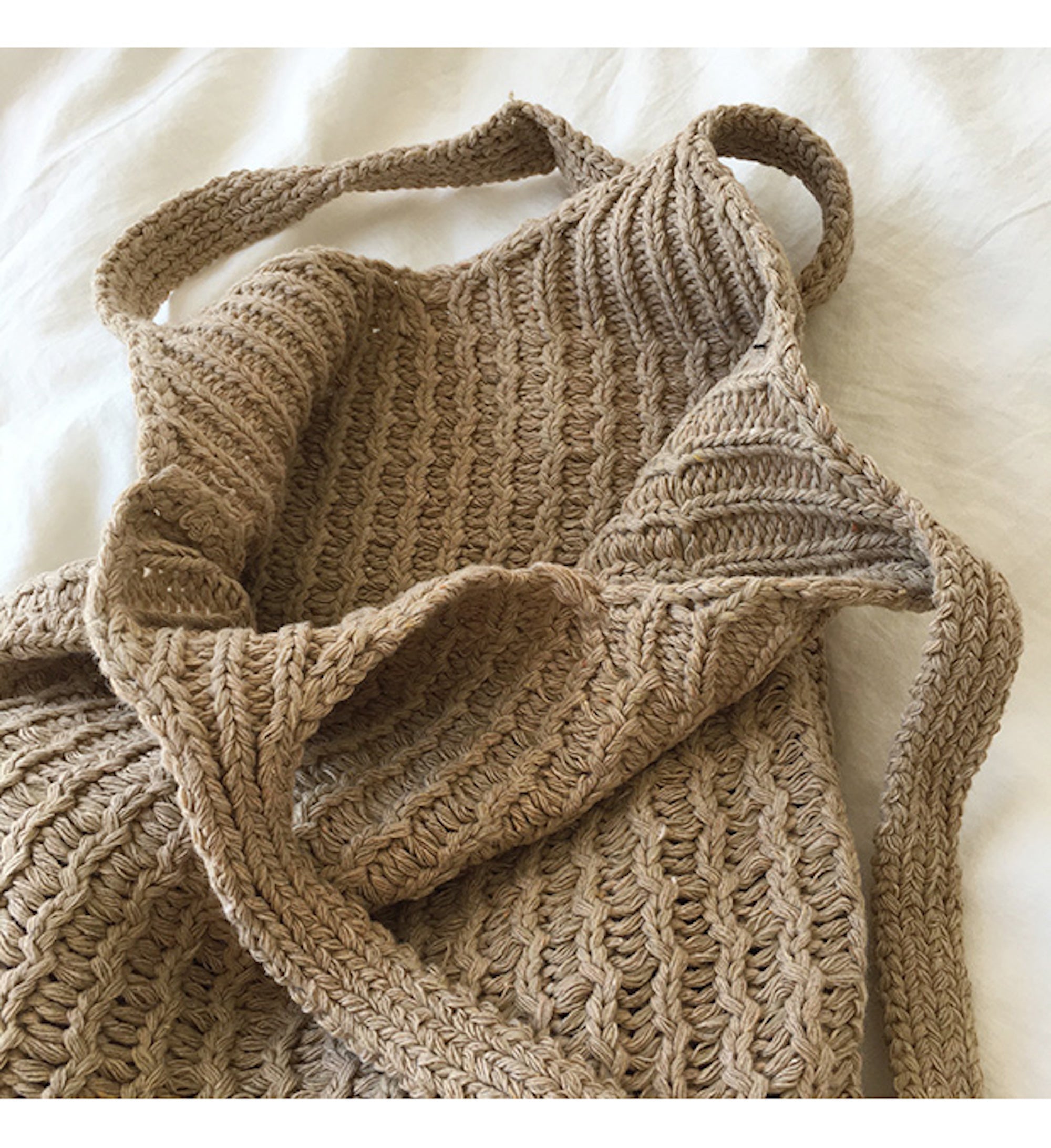 Buy Online High Quality, Unique Handmade Retro Twist Cotton Knitted Shoulder Bag, Fashion Casual Bag, Handmade Gift for Her, Women's Hand Woven Bag - Elena Handbags