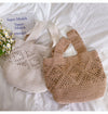 Elena Handbags Minimalistic Cotton Bucket Shoulder Bag