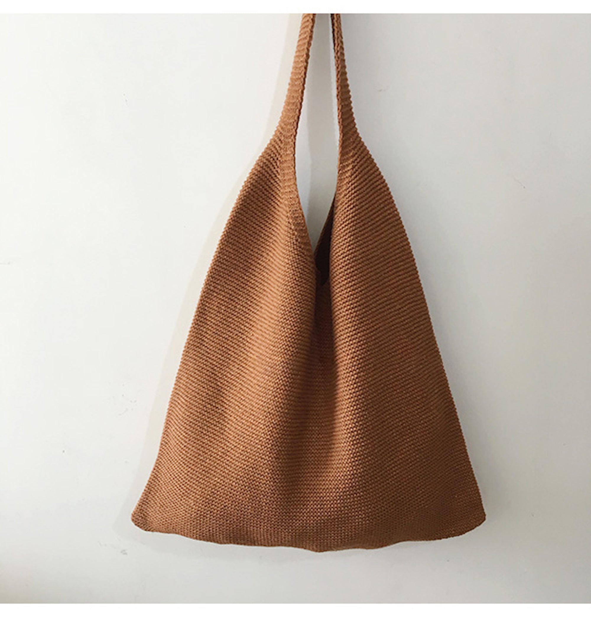 Buy Online High Quality, Unique Handmade Retro Cotton Knitted Shoulder Bag, Fashion Casual Bag, Handmade Gift for Her, Women's Hand Woven Bag - Elena Handbags